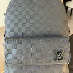 Louis Vitton look alike Black Backpack